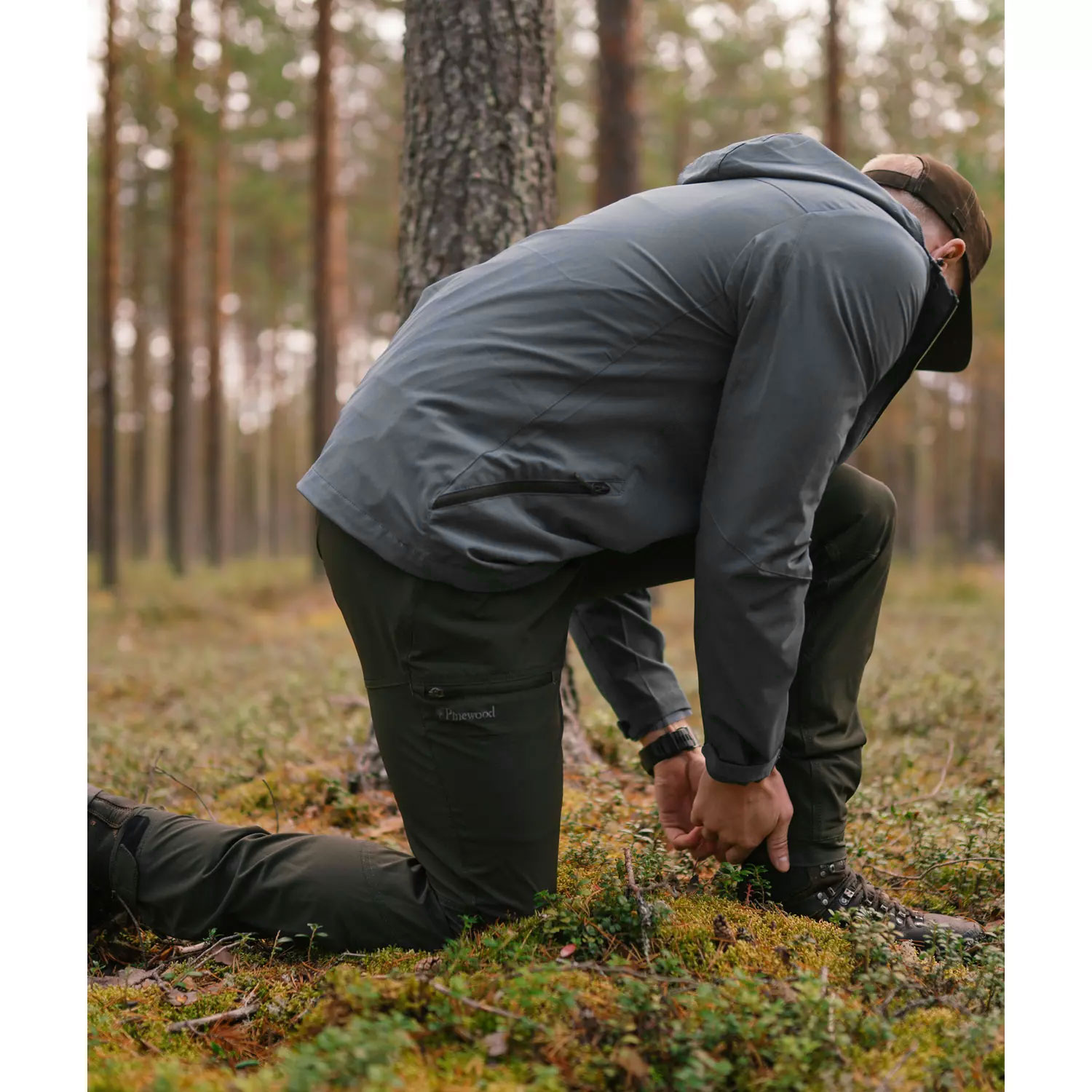 Pinewood Trail stretch jakke, Dark Storm Blue, large image number 8