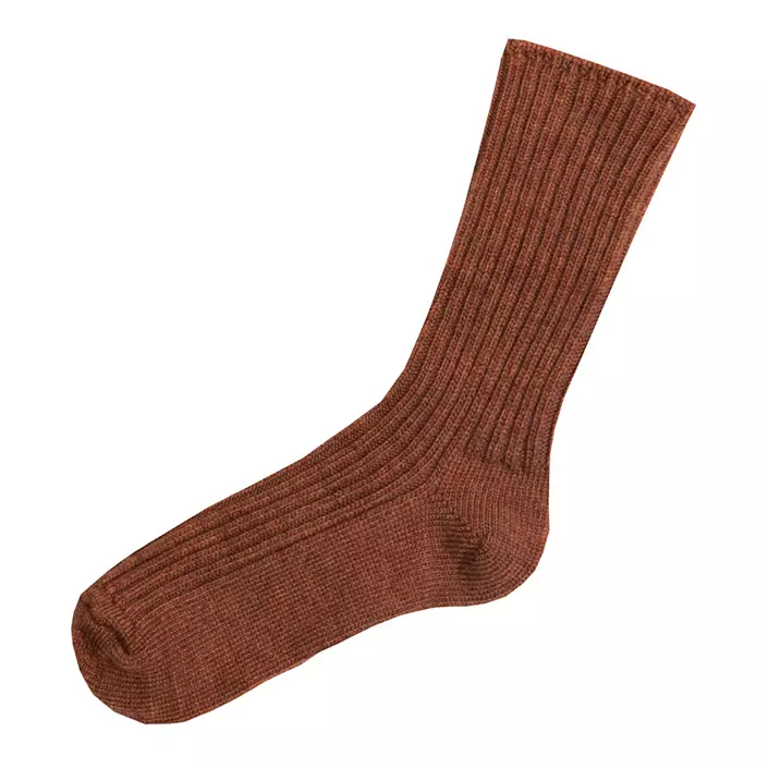 Joha Wolle Socken, Copper Melange, large image number 0