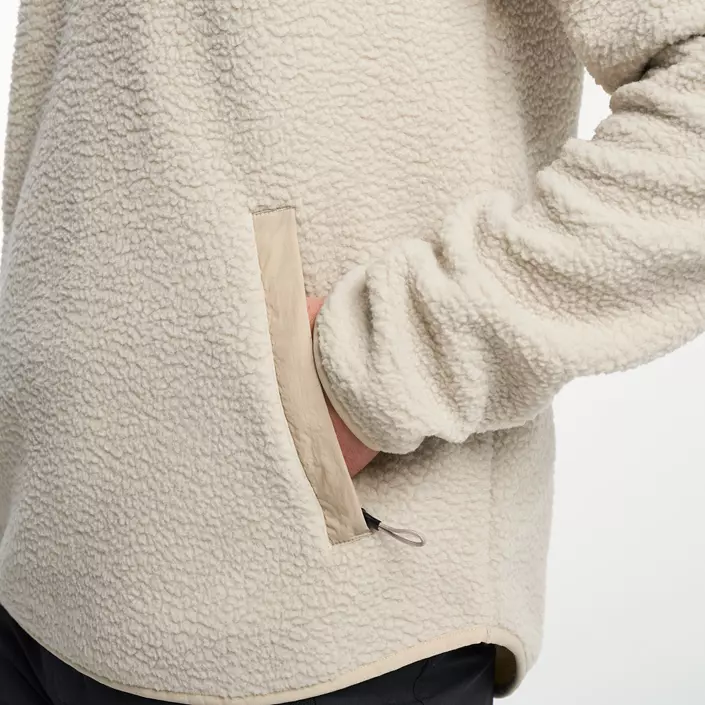 Tenson Yoke Halfzip pälsfibertröja, Sand, large image number 6