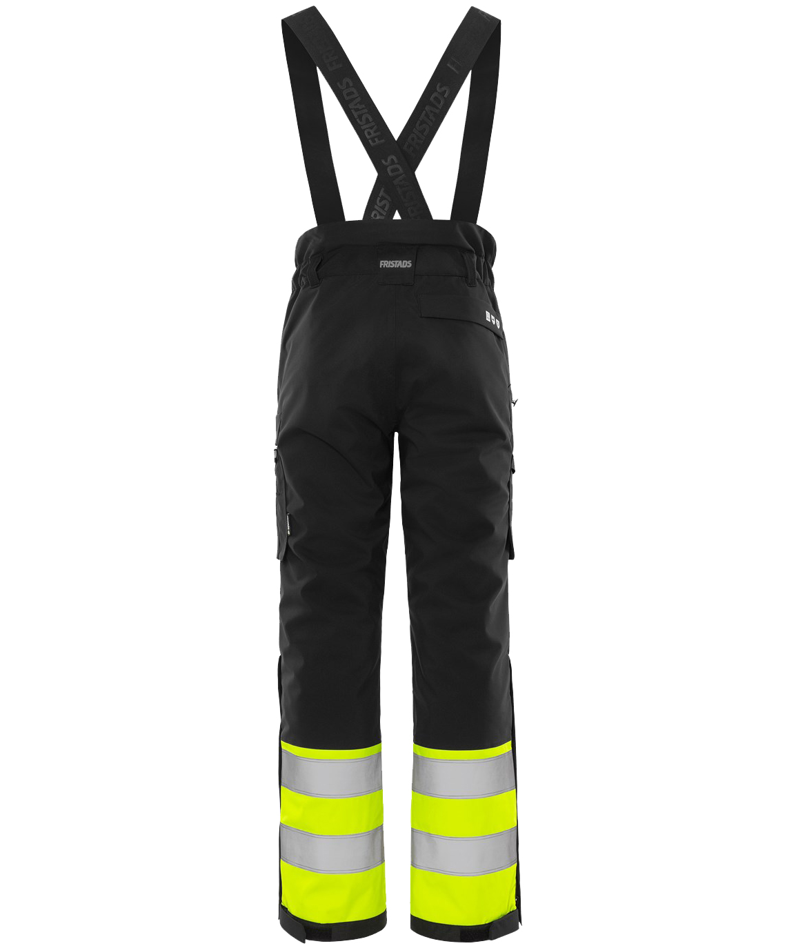 Fristads winter trousers 2681 GLPS, Hi-vis Yellow/Black, large image number 3