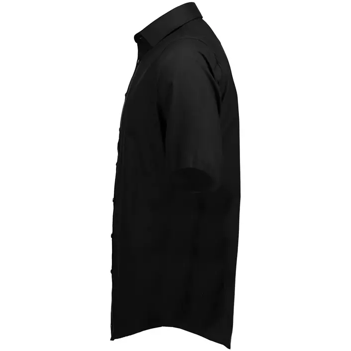 Seven Seas modern fit Fine Twill short-sleeved shirt, Black, large image number 3