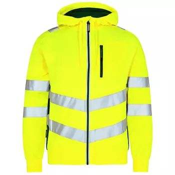 Engel Safety hoodie, Hi-vis yellow/Green