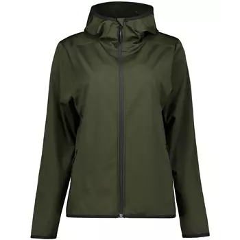 Westborn women's hoodie with zipper, Dusty Olive