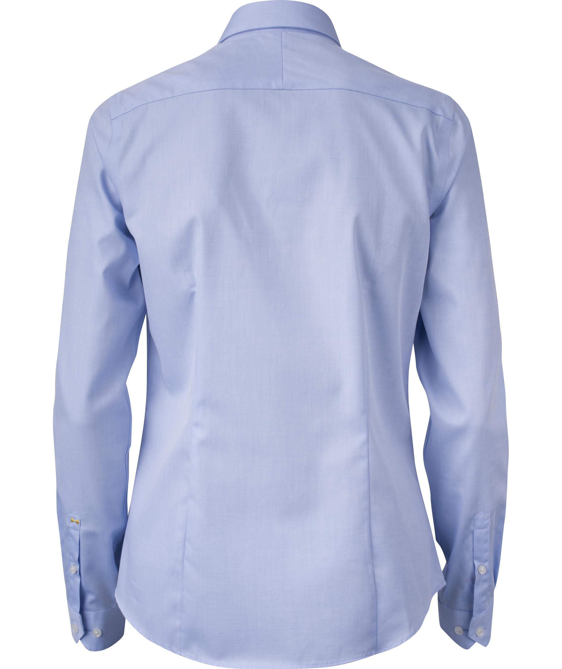 J. Harvest & Frost Indigo Bow 34 slim fit skjorte