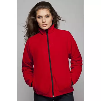 IK fleece jacket, Red