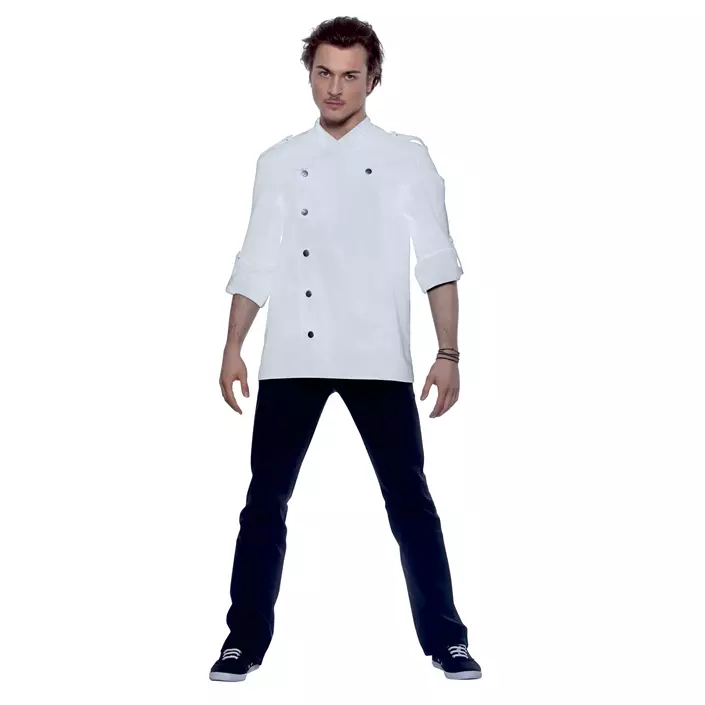 Karlowsky ROCK CHEF® RCJM 6 chefs jacket, White, large image number 0