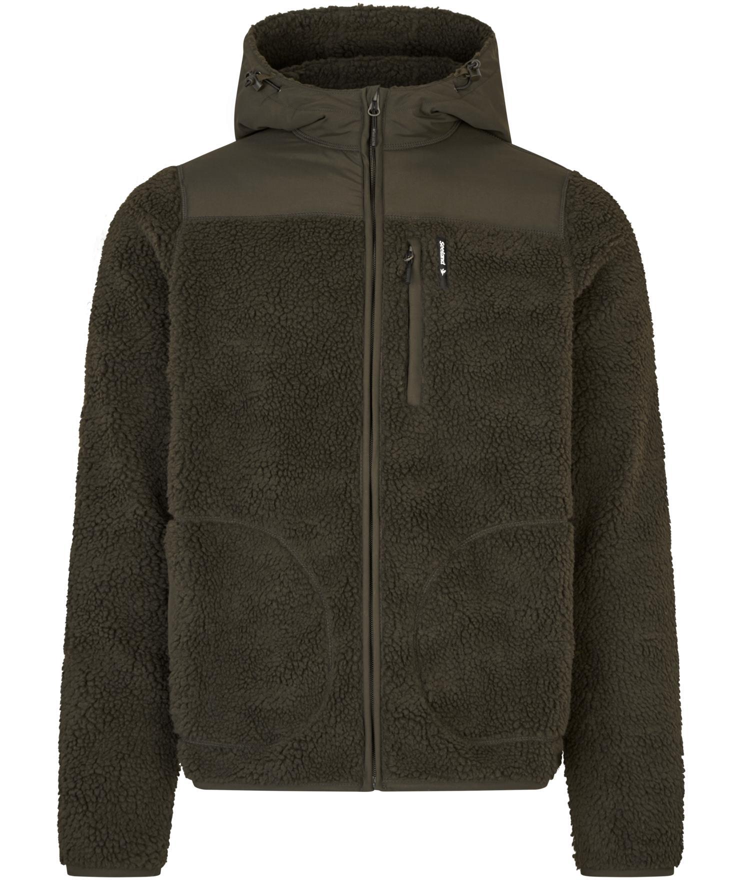 Seeland Thaw pile fleece jacket, Grizzly brown