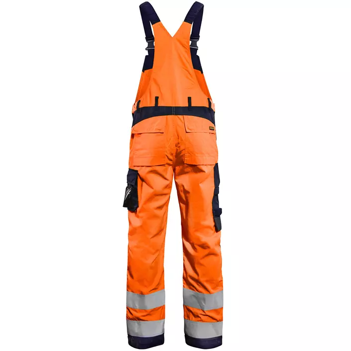 Blåkläder Multinorm arbeidsselebukse, Hi-vis Oransje/Marineblå, large image number 1