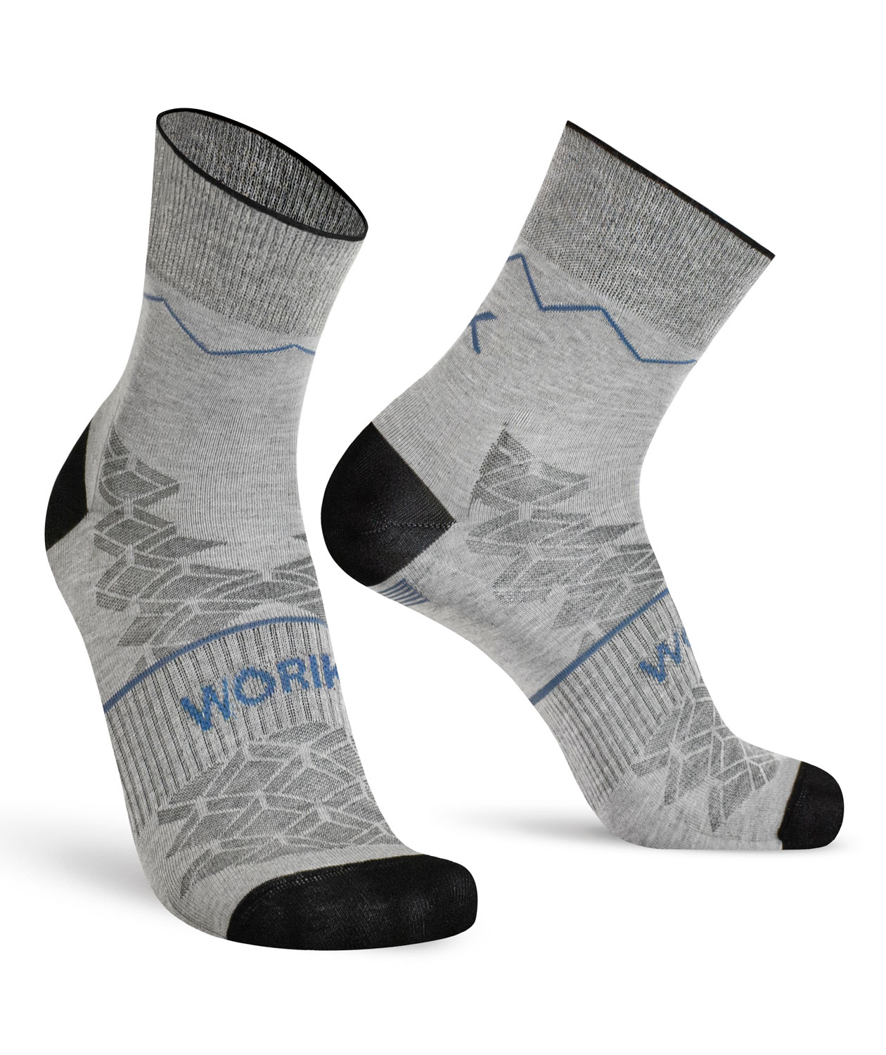 Worik This 2-pack sokker, Gr&aring;