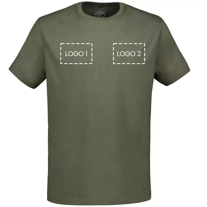 Westborn T-shirt med logotryk, , large image number 1
