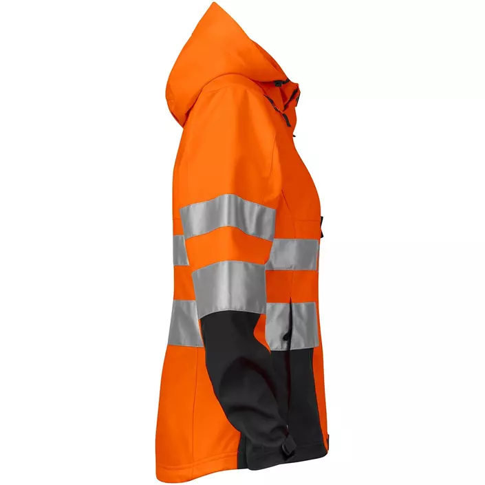 ProJob women's shell jacket 6423, Orange/Black, large image number 3