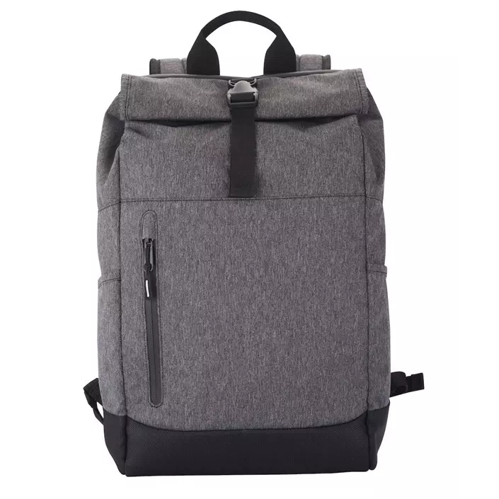 Clique Roll-Up backpack 18L, Antracit Grey, Antracit Grey, large image number 0