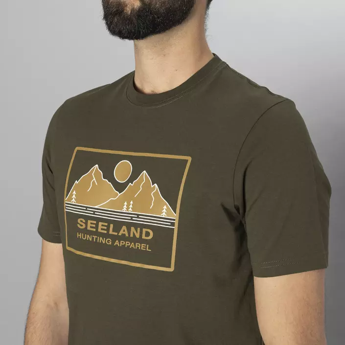 Seeland Kestrel T-shirt, Grizzly brown, large image number 3