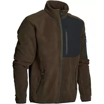 Northern Hunting Kettil 3000 fleece jacket, Dark Green/Grey