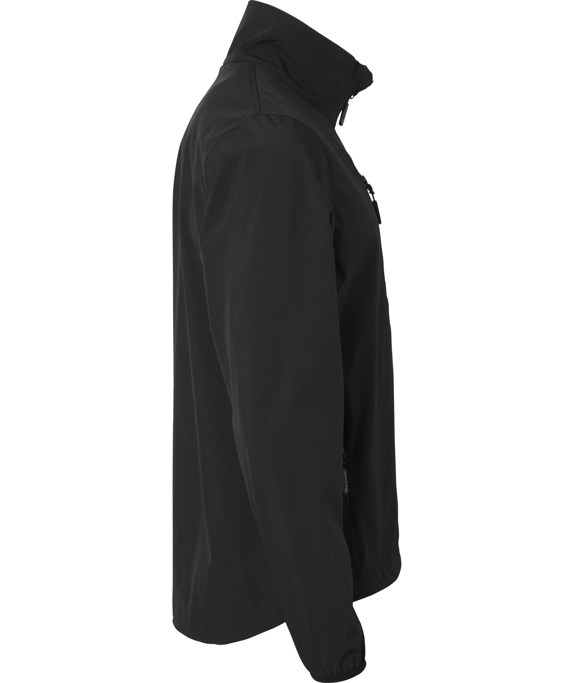 Top Swede softshell jacket 260, Black, large image number 2