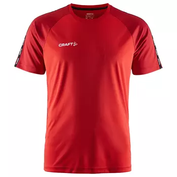 Craft Squad 2.0 Contrast Jersey T-skjorte, Bright Red-Express