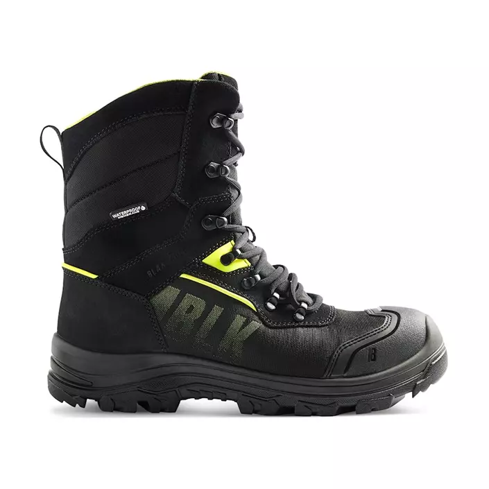 Blåkläder Storm vintersikkerhedsstøvler S3, Sort/Hi-Vis Gul, large image number 0