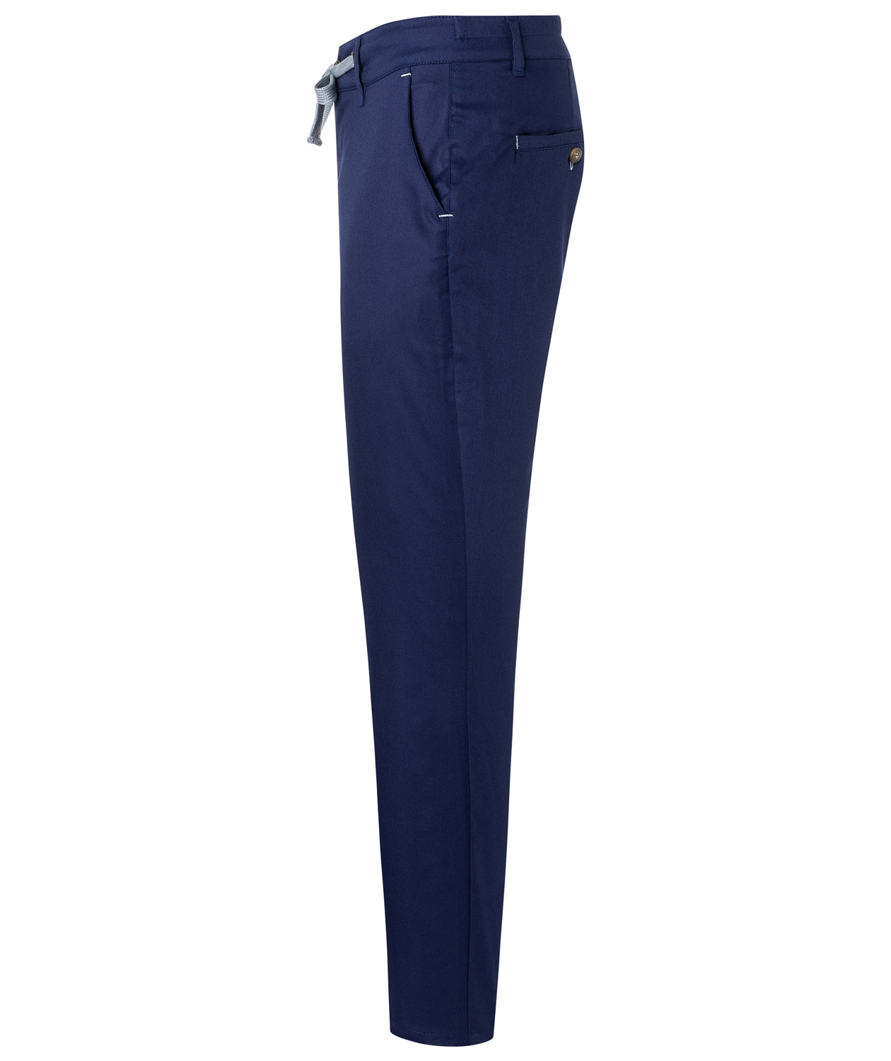 Karlowsky chino bukser med stretch, Navy, large image number 3