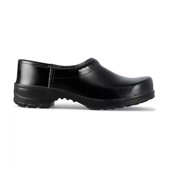Sika Comfort clogs with heel cover OB, Black, large image number 1