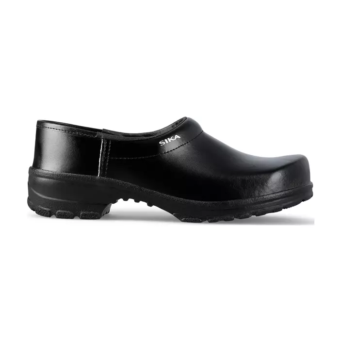 Sika Comfort clogs with heel cover OB, Black, large image number 1