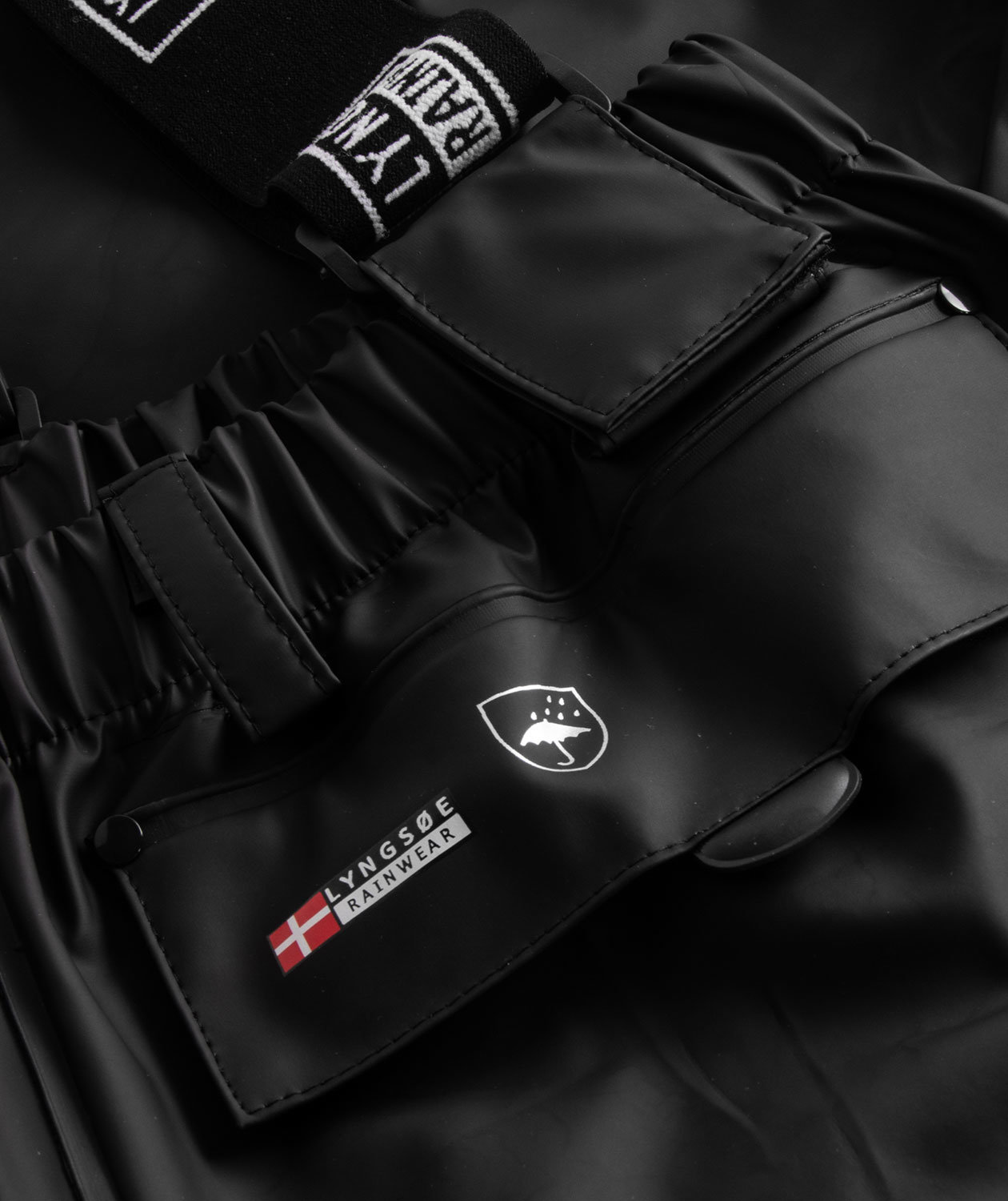 Lyngs&oslash;e PU/PVC regnbyxa