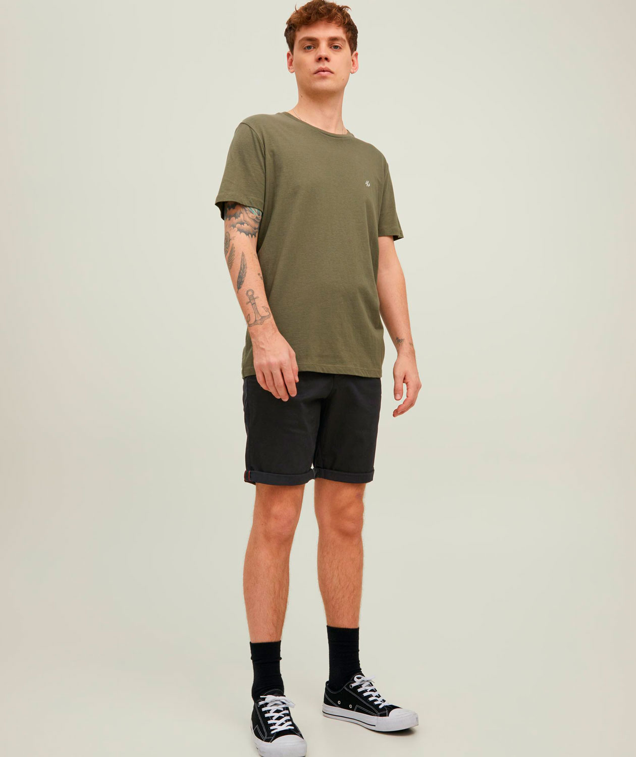 Jack & Jones JPSTBOWIE Chino shorts, Black