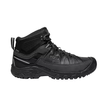 Keen Targhee III MID WP hiking boots, Triple Black