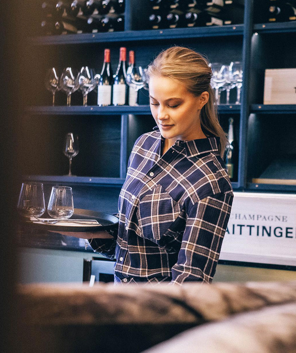 Segers 1227 flannel shirt, Blue/Green