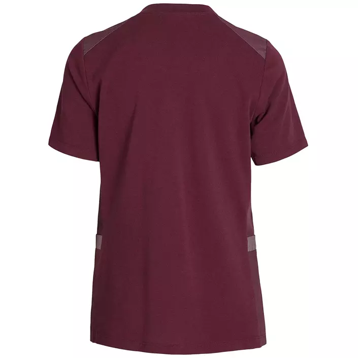 Kentaur dame pique T-shirt, Bordeaux, large image number 2