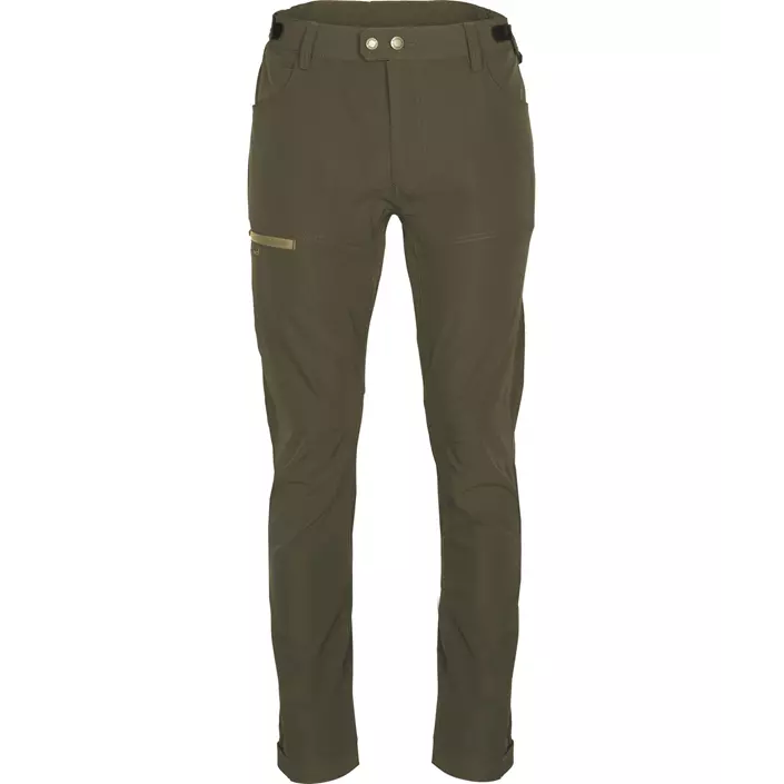 Pinewood Finnveden Trail stretch bukser, Earth Brown, large image number 0