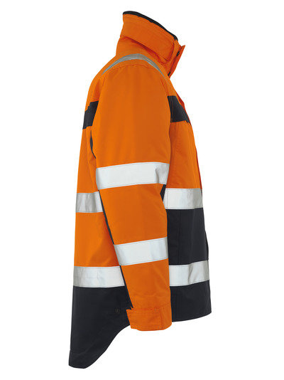 Mascot Safe Compete Teresina winter jacket, Hi-vis Orange/Marine, large image number 2