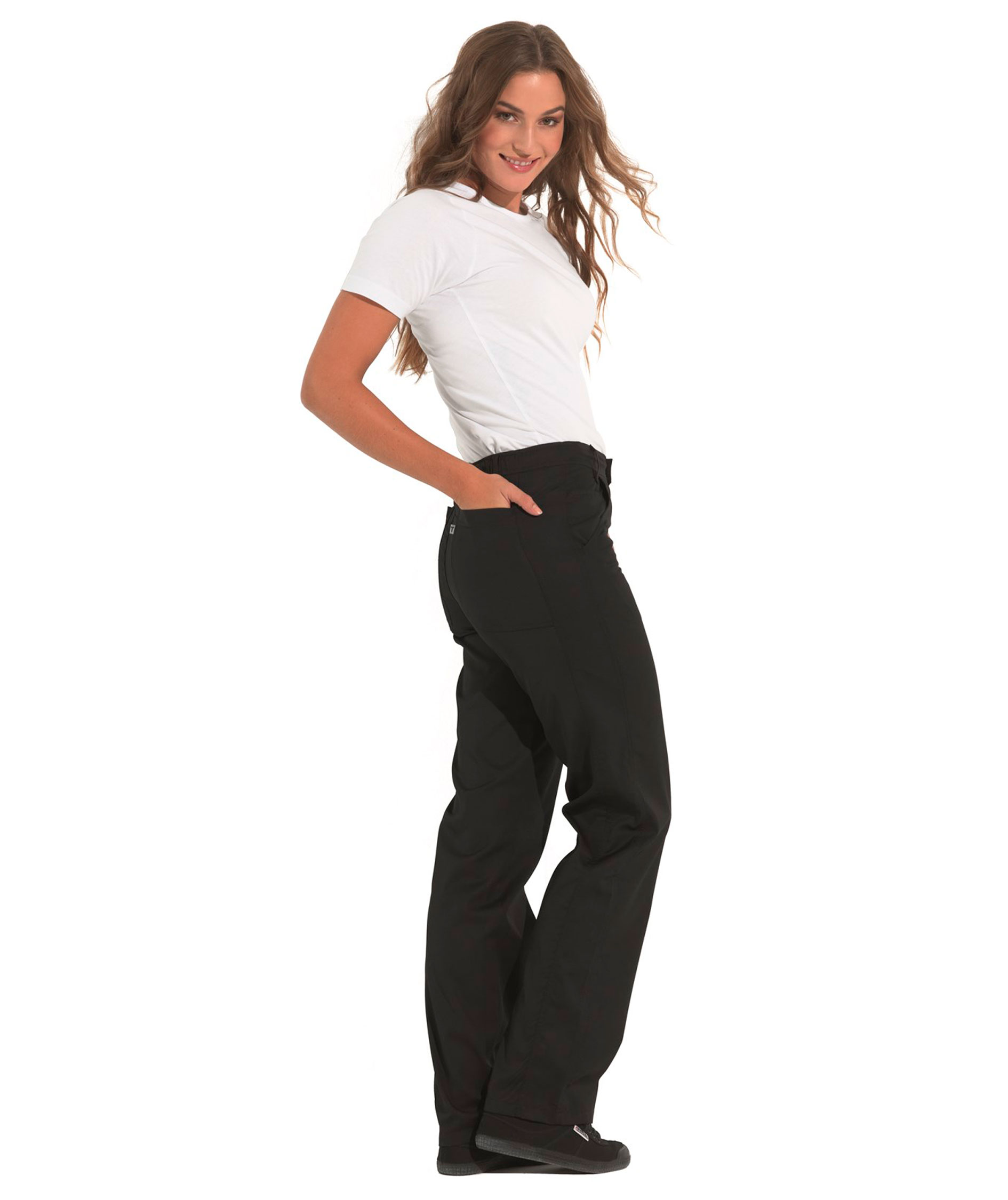 Kentaur  Hose mit extra kurz Beinl&auml;nge, Schwarz