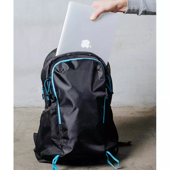 YOU Telemark backpack, Black/Turquoise, Black/Turquoise, large image number 1