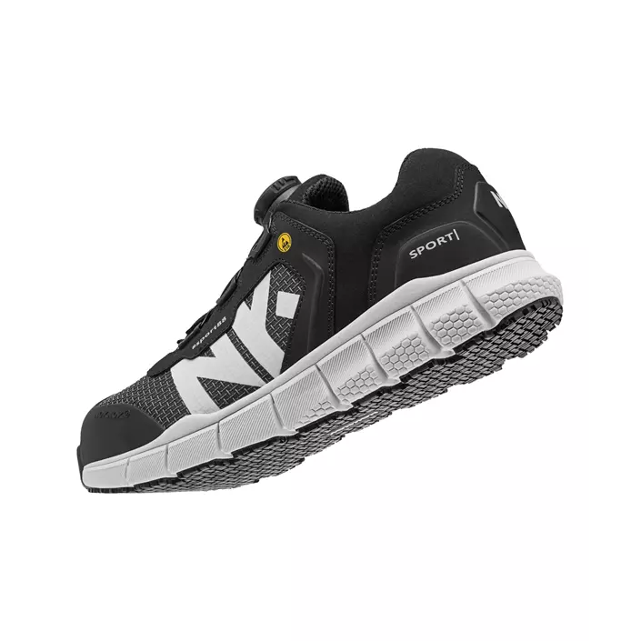 Noknok Sport88 safety shoes S1P, Black, large image number 2