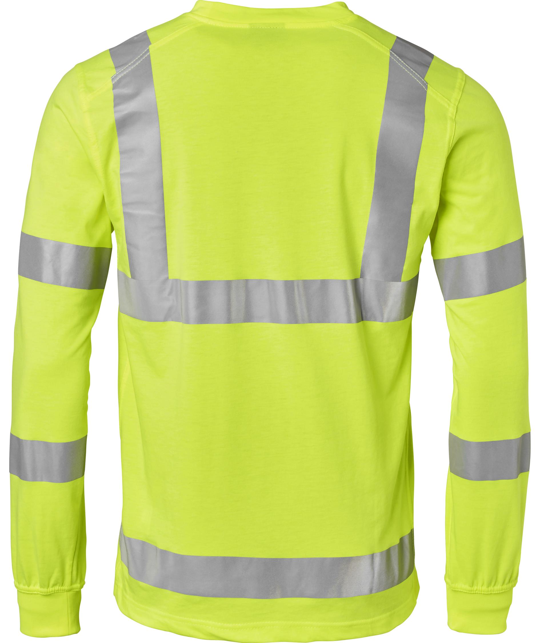 Top Swede langermet T-skjorte 259, Hi-Vis&nbsp;Gul