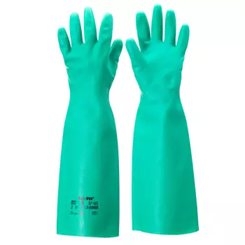 Ansell Alphatec® SOL-VEX® 37-185 chemical protective gloves, Green