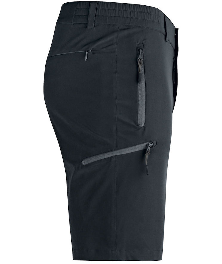 Clique Bend  shorts, Black, large image number 2