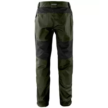 Fristads Outdoor Carbon semistretch women's trousers, Army Green/Black