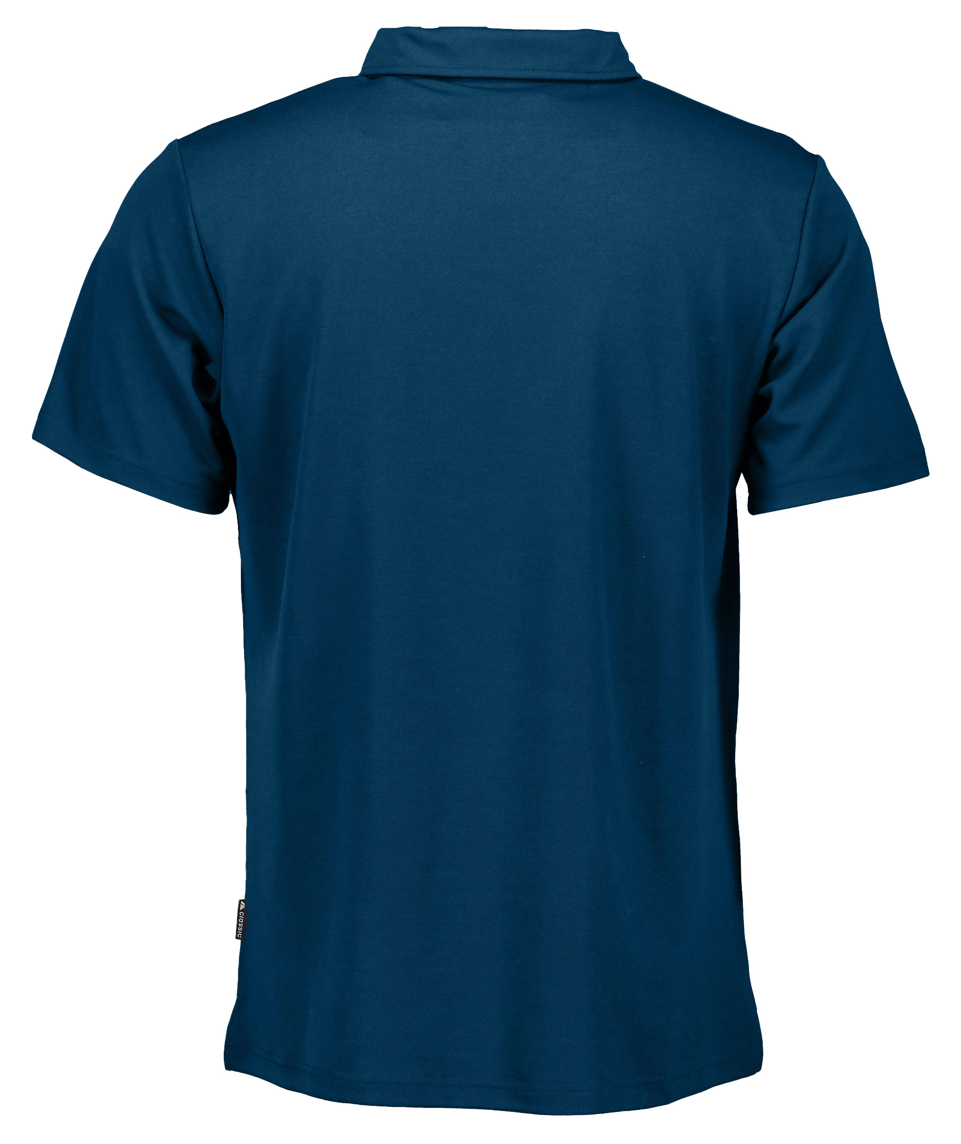 Pitch Stone Tech Wool polo T-shirt, Estate Blue