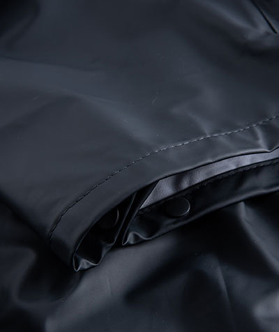 Lyngs&oslash;e PU regnbyxa, Marinbl&aring;, large image number 2