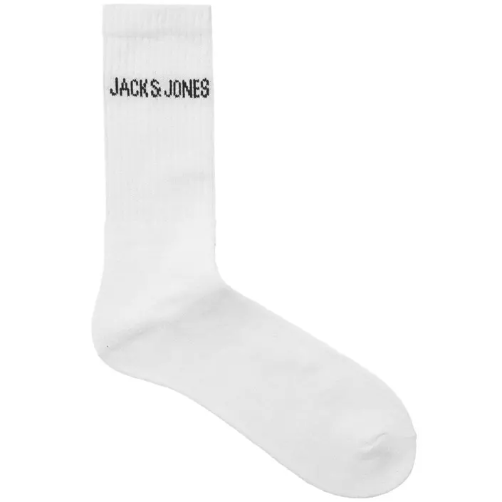 Jack & Jones JACSHAUN 9-pak tennisstrømper, Hvid, Hvid, large image number 2