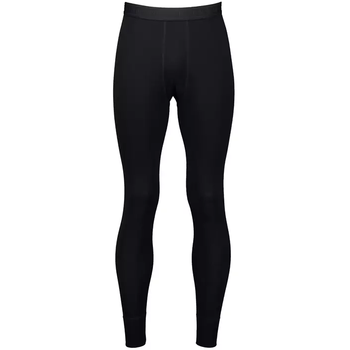 Westborn baselayer bukser med merinould, Black, large image number 0