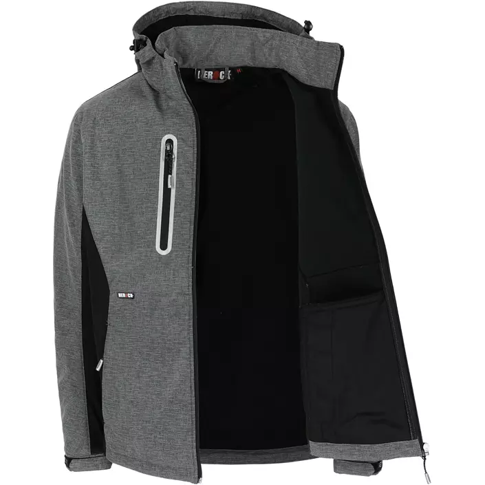 HEROCK Flexor softshelljacka, Reflective Grey, large image number 2