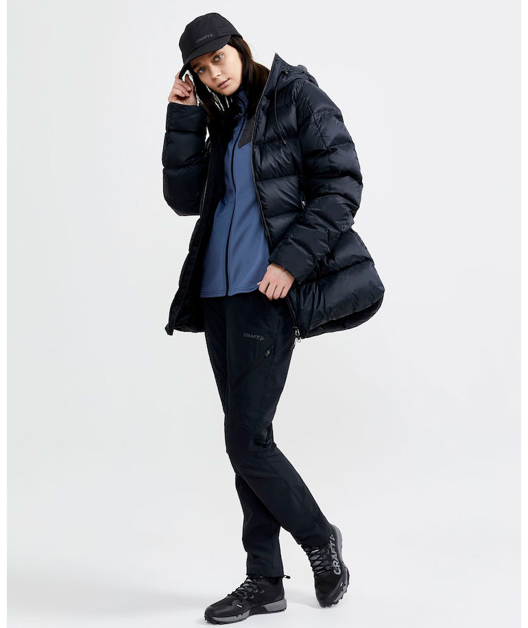 Craft ADV Explore Tech women's trousers, Black, large image number 7