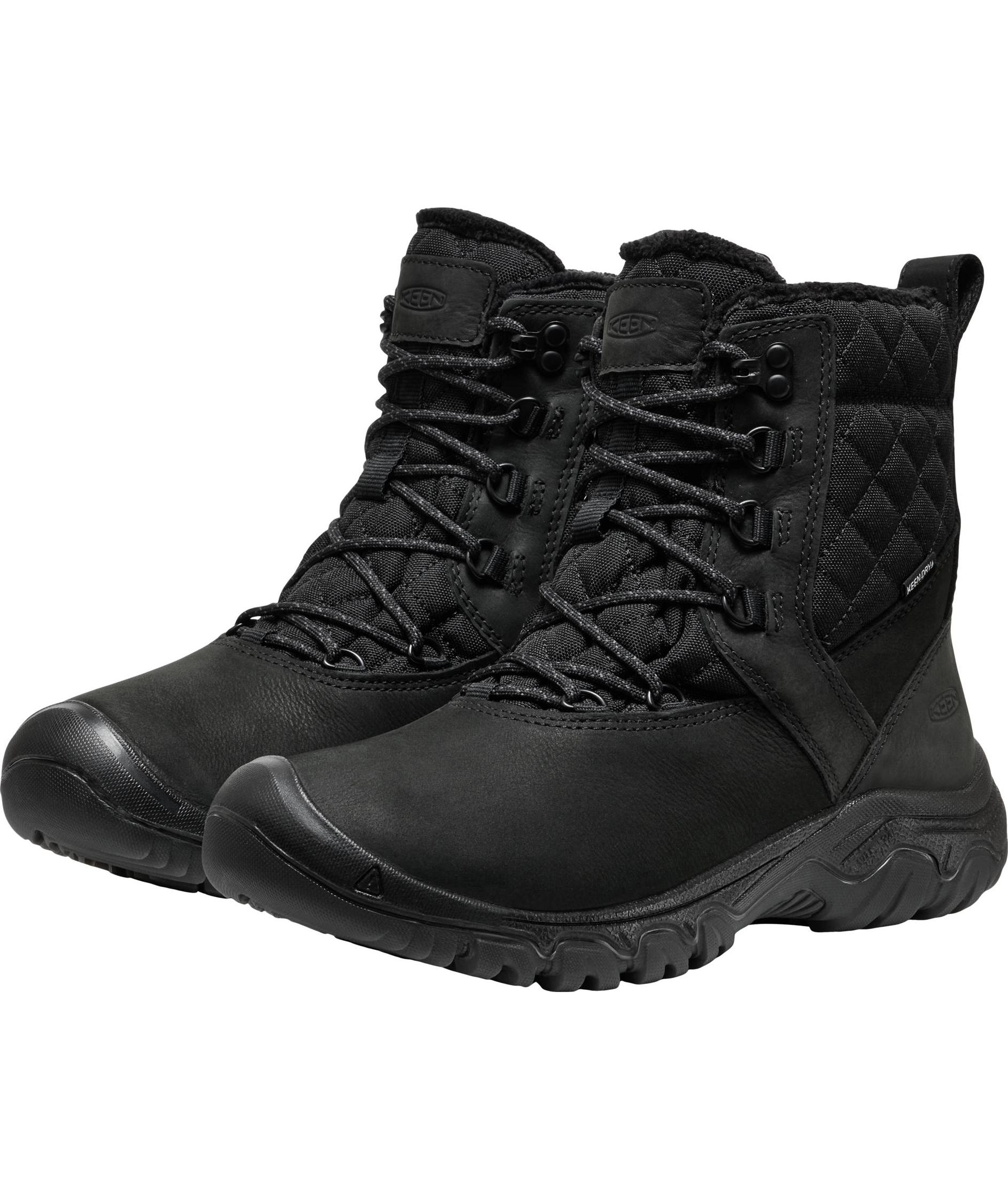 Keen Greta Boot II WP women's hiking boots, Black, large image number 4