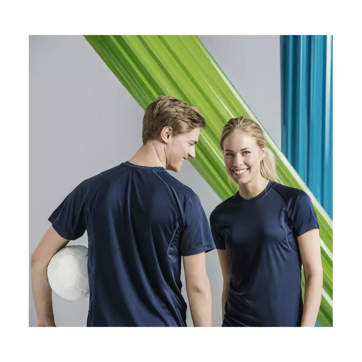 Clique Active dame T-skjorte, Mørkeblå, large image number 1