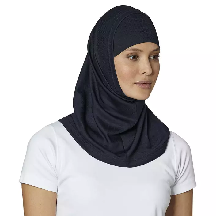 Kentaur tørklæde/hijab, Mørk Marine, Mørk Marine, large image number 0
