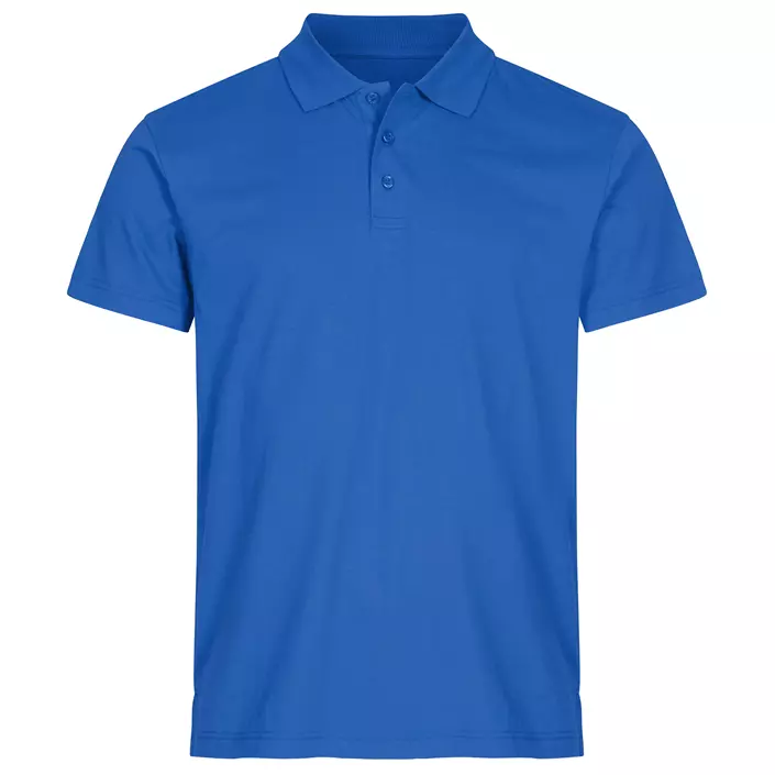 Clique Single Jersey polo T-skjorte, Royal Blue, large image number 0