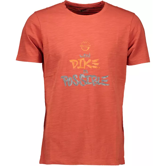 DIKE Tip T-shirt, Tomato, large image number 0