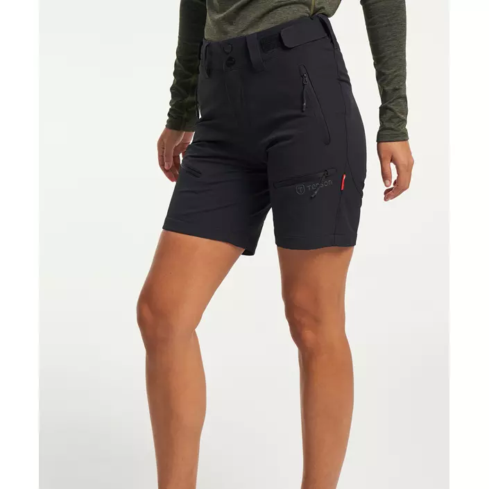 Tenson TXlite Flex shorts dam, Black, large image number 6